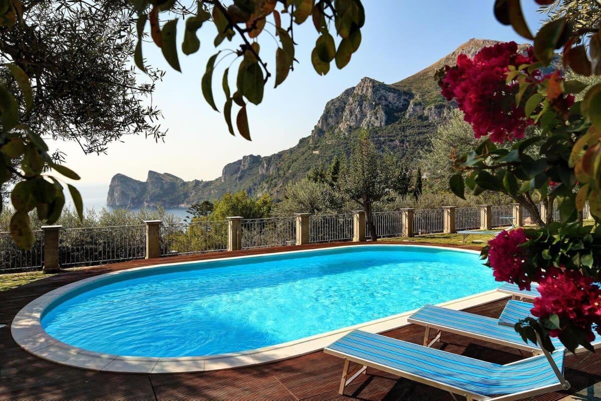 Relais Mamma Mia Sea Views Pool & Terraces Villa Massa Lubrense Buitenkant foto